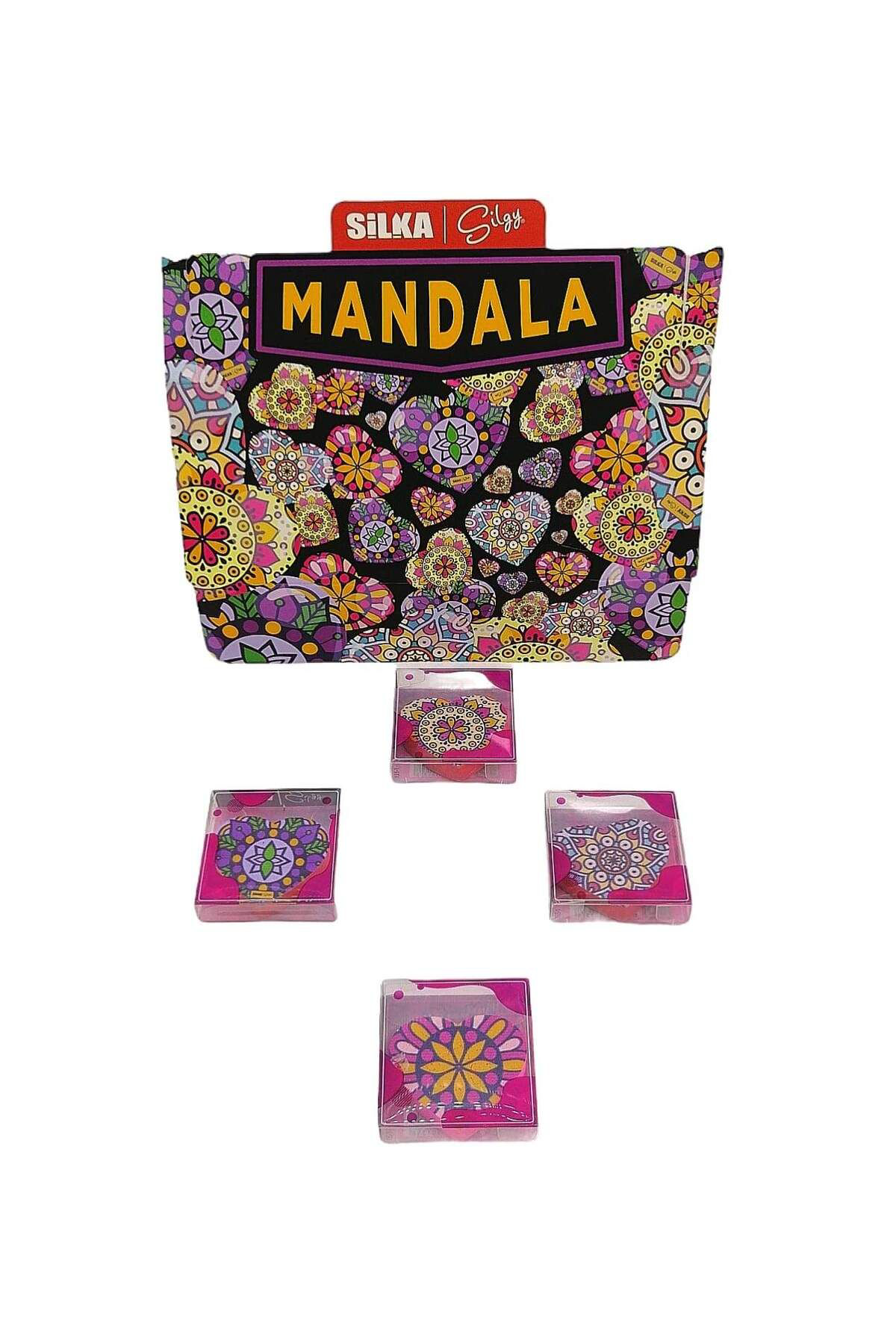 Silka Silgi Seti 3 Lü Mandala Desenli