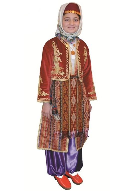 Silifke Yöresel Kostümü Kız | Silifke Yöresi Kız Halk Oyunları Kı