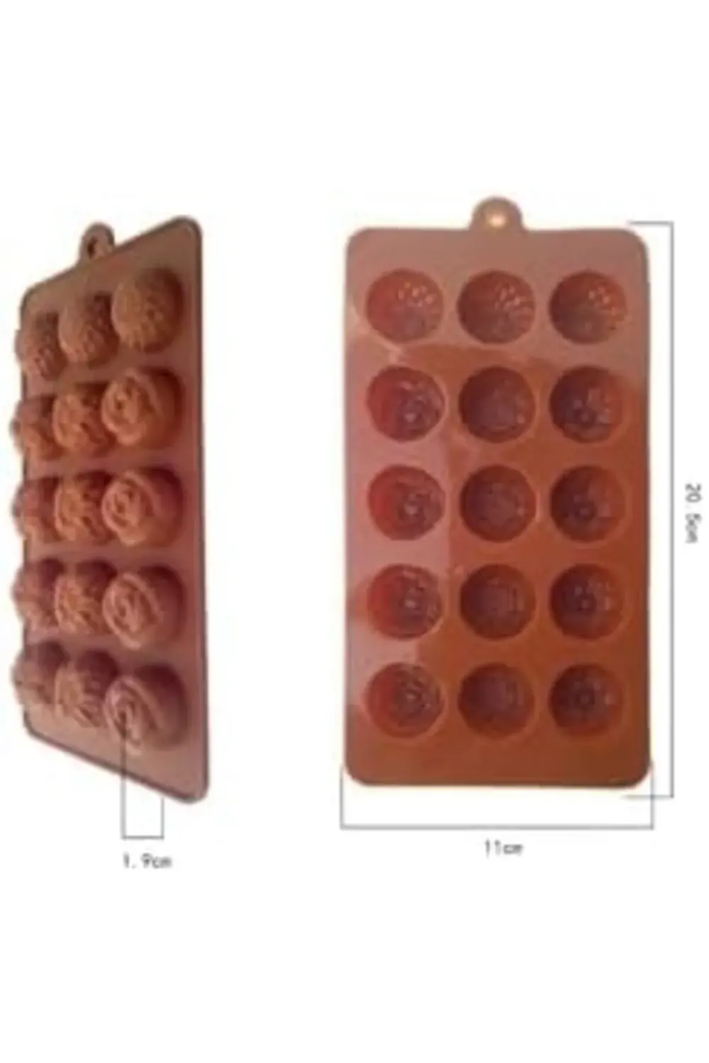 Siliko World Çikolata Kalıbı, Kahverengi 395519
