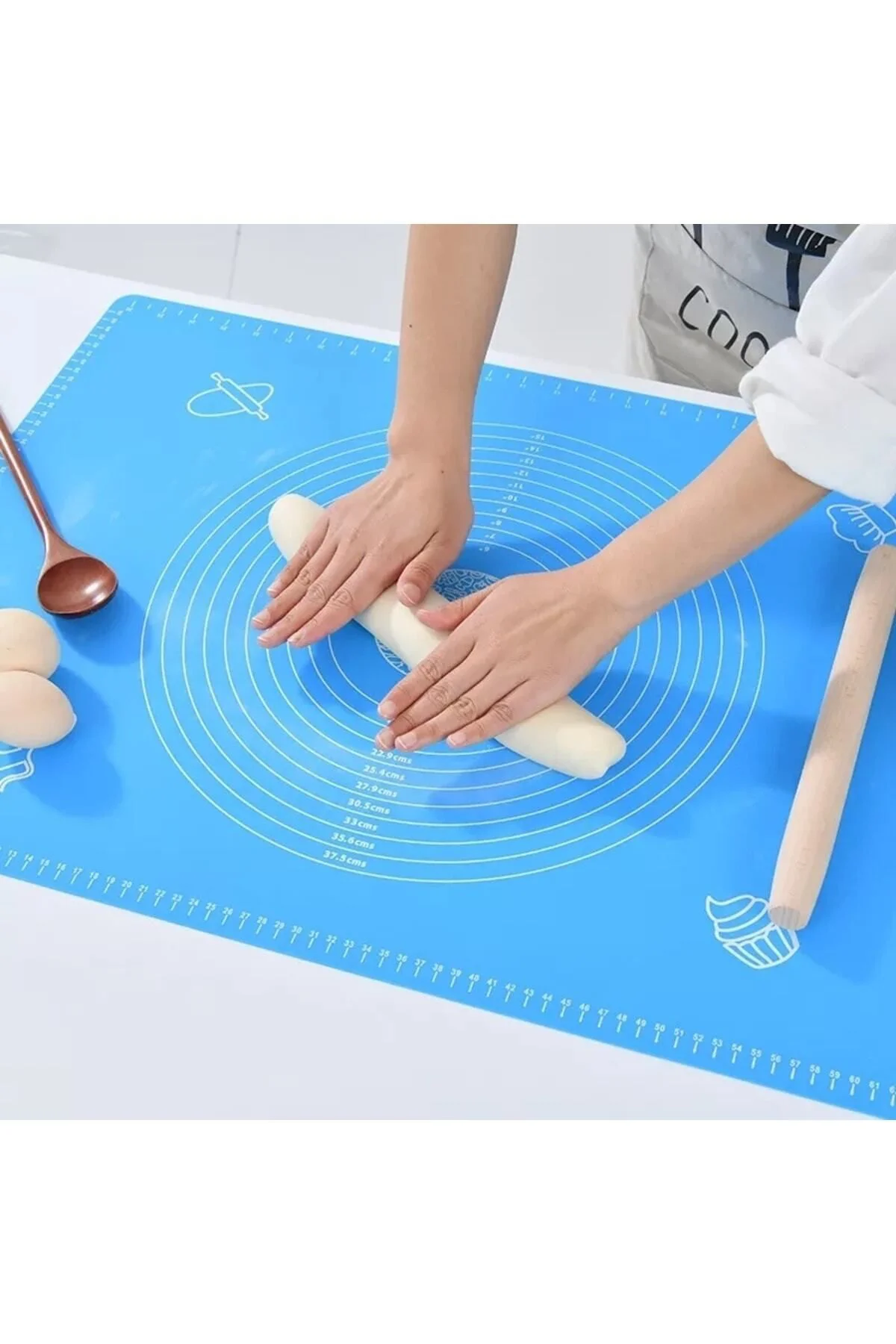 Silikon 40x50 Hamur Açma Matı