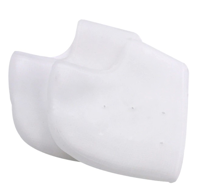 İhtiyaçavm Silikon Ayak Topuk Çorabı Beyaz Renk