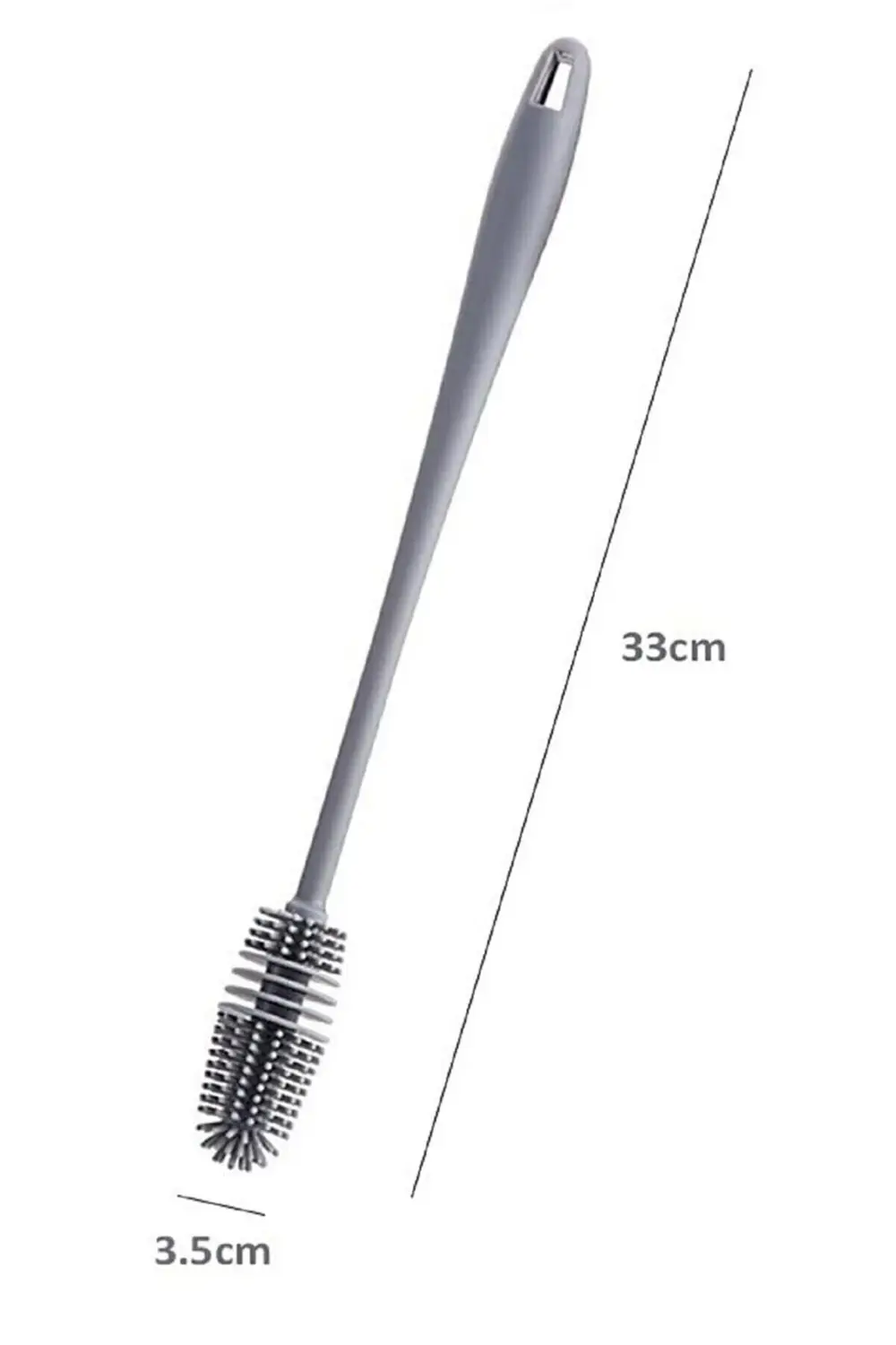 Silikon Bardak Tabak Cam Şişe Fincan Yıkama Fırçası Çok Fonksiyon