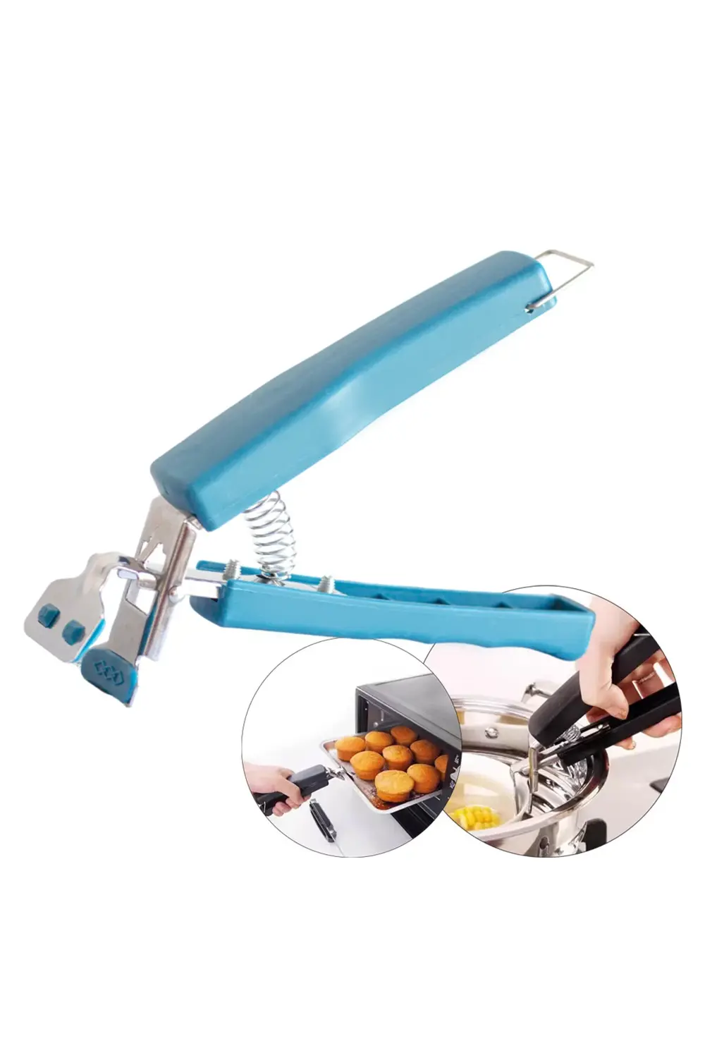 SİLİKON BAŞLIKLI TENCERE TAVA TUTUCU - KÜNEFE TABAĞI TUTUCU (4808