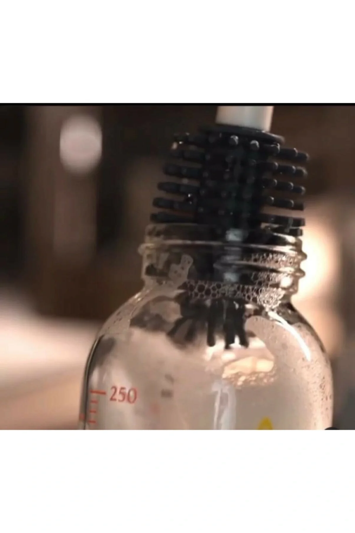 Silikon Biberon Ve Şişe Temizleme Fırçası Silikon Biberon Ve Şişe Temizleme Fırçası