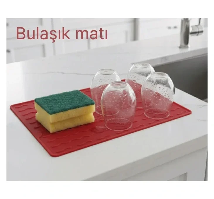 Silikon Bulaşık Kurulama Matı 30*40 Cm Gıdaya Uygun Uzun Ömürlü Bx40 Fiyatı, Yorumları ve Özellikleri