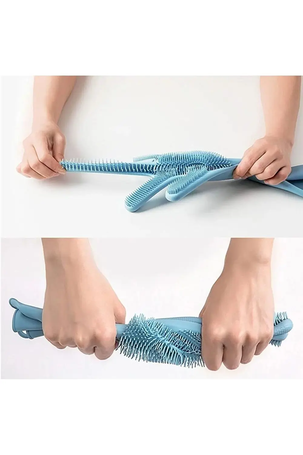 Silikon Bulaşık Yıkama Eldiveni Silikonlu Mutfak Eldiveni Temizli