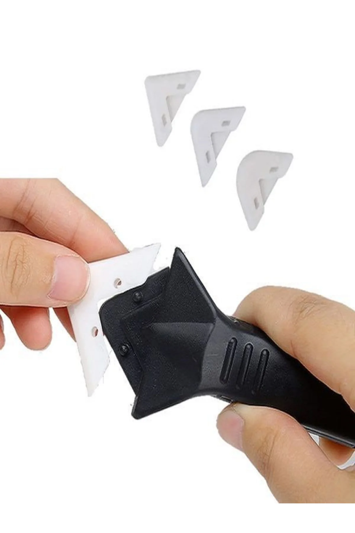 Silikon Çekme Aparatı ve Fayans Derz Dolgu Kazıyıcı Sıyırıcı Sili