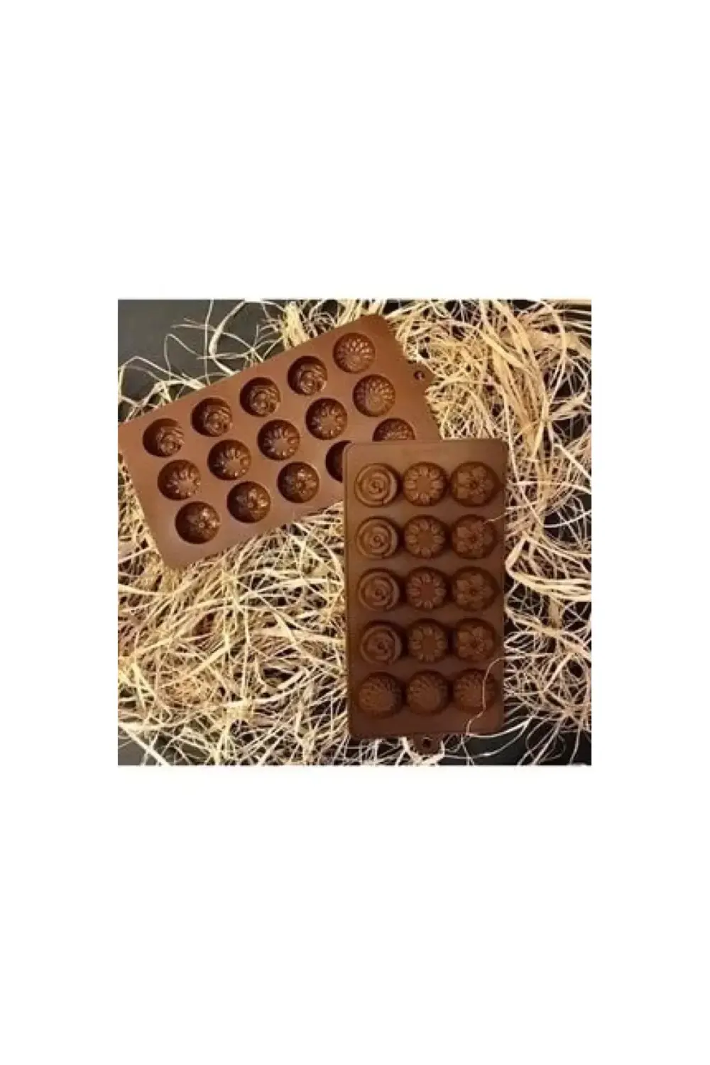 Silikon Çikolata Kalıbı Pratik 21x10 Cm