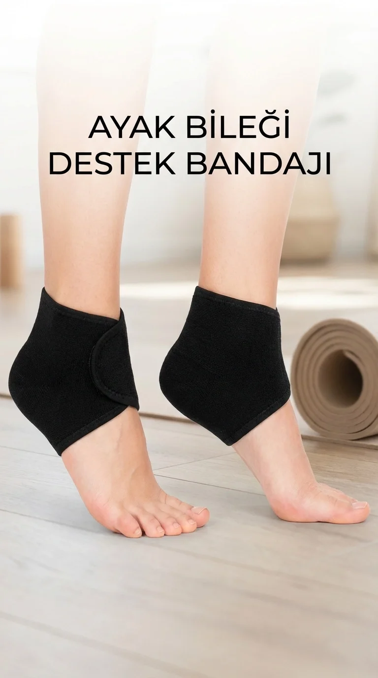 Silikon Destekli Topuk Dikeni ve Nasır Çorabı 2'li Ortopedik Set