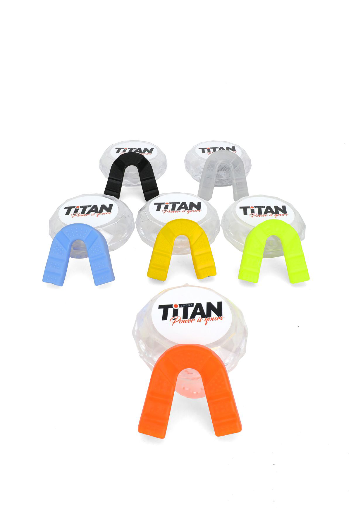 Titan Sport Silikon Dişlik Boks, Kickboks Muay 6 Renk + Saklama Kabi