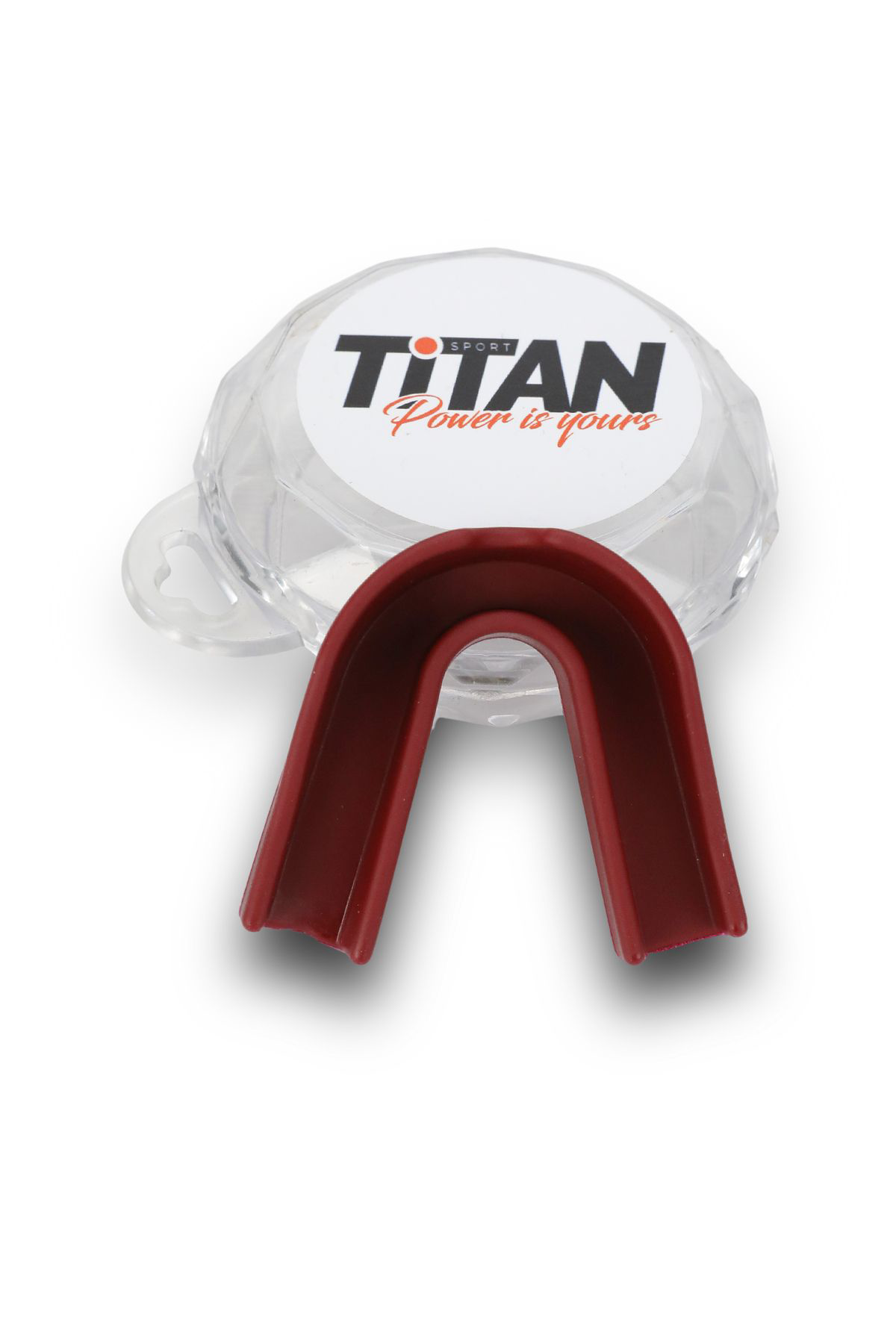 Titan Sport Silikon Dişlik Boks, Kickboks Muay Kahverengi Dişlik + Saklama Ka