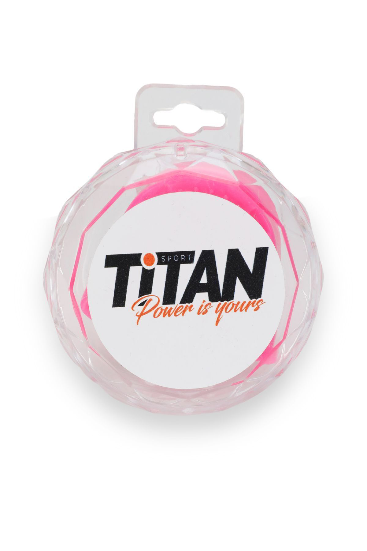 Titan Sport Silikon Dişlik Boks, Kickboks Muay Pembe Dişlik + Saklama Kabi