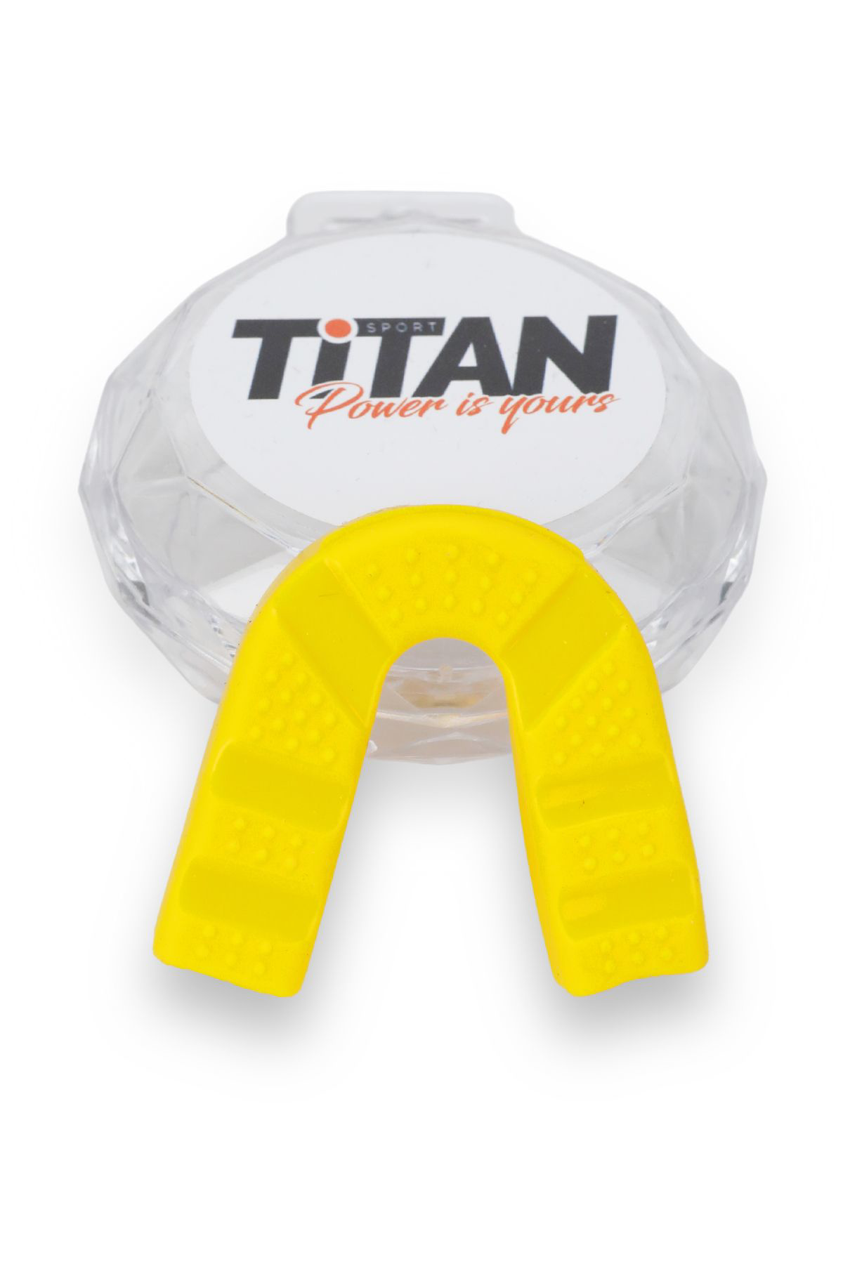 Titan Sport Silikon Dişlik Boks, Kickboks Muay Sari Dişlik + Saklama Kabi