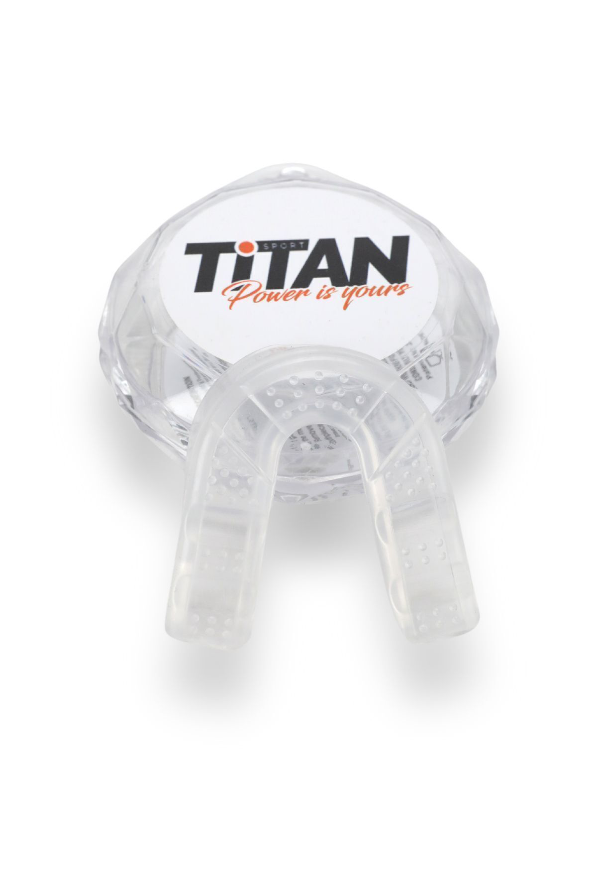 Titan Sport Silikon Dişlik Boks, Kickboks Muay Şeffah Dişlik + Saklama Kabi