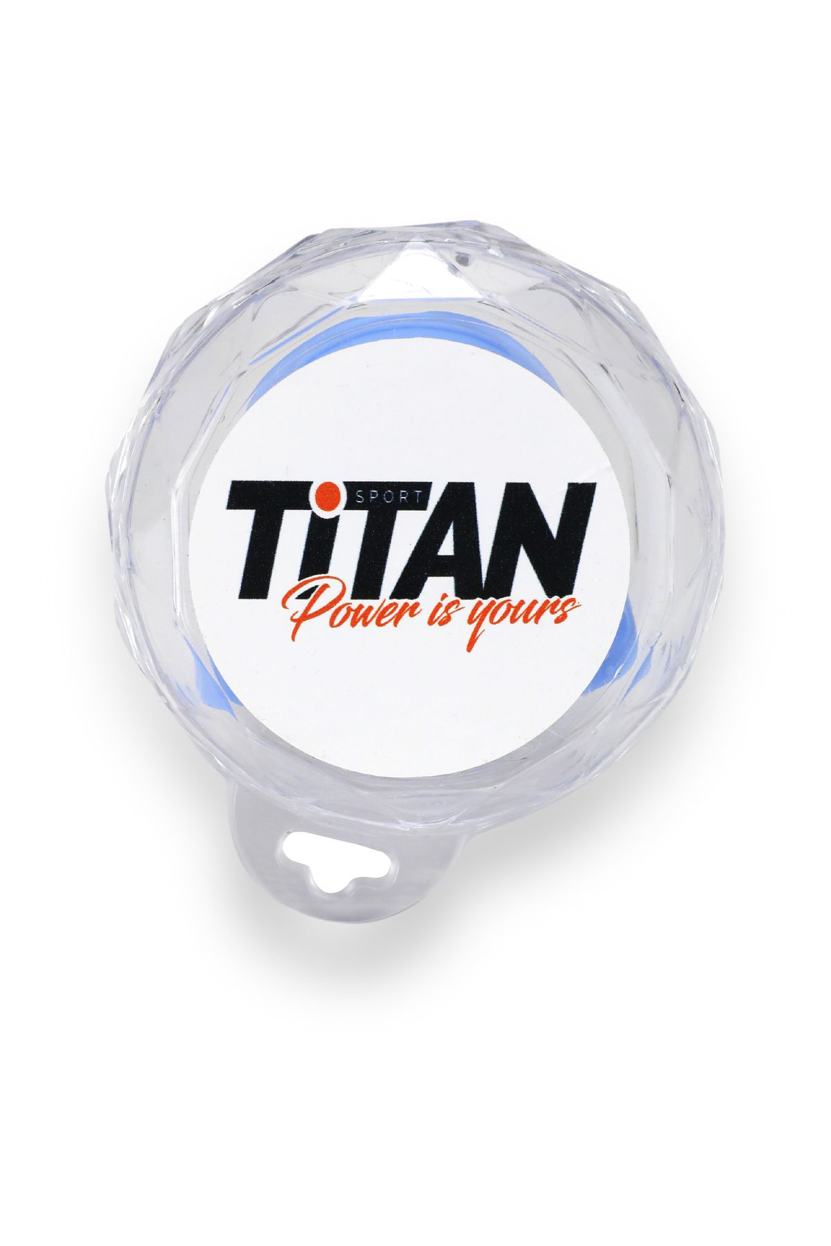 Titan Sport Silikon Dişlik Boks, Kickboks Muay Mavi Dişlik + Saklama Kabi
