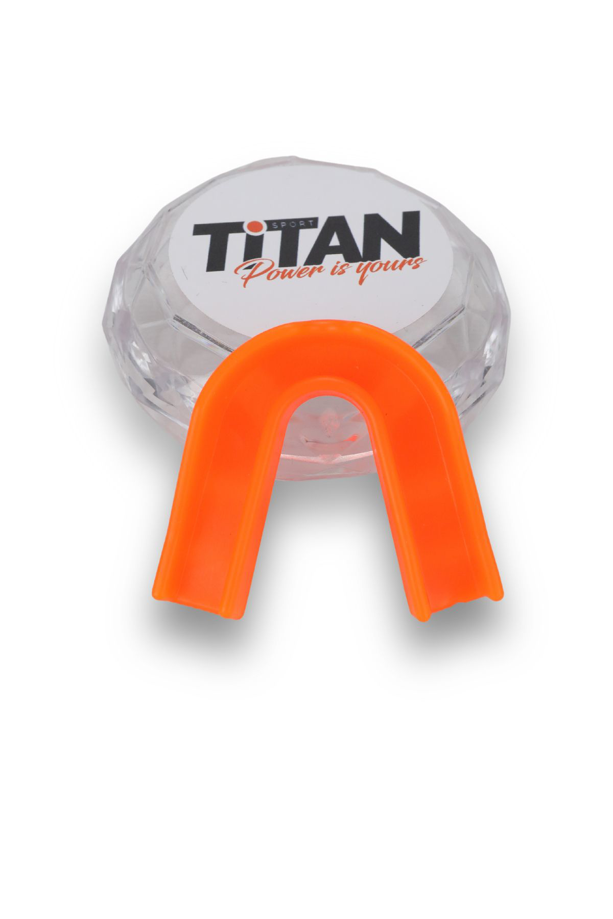 Titan Sport Silikon Dişlik Boks, Kickboks Muay Kirmizi Dişlik + Saklama Kabi