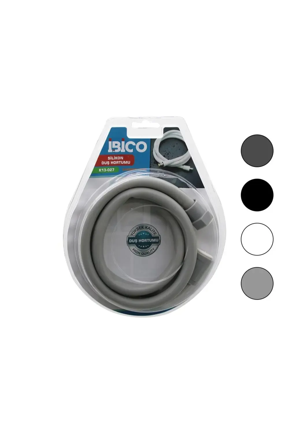 Silikon Duş Hortumu 1.5Mt Vakumlu Ambalaj Paslanmaya-Sizmaya-Bükü
