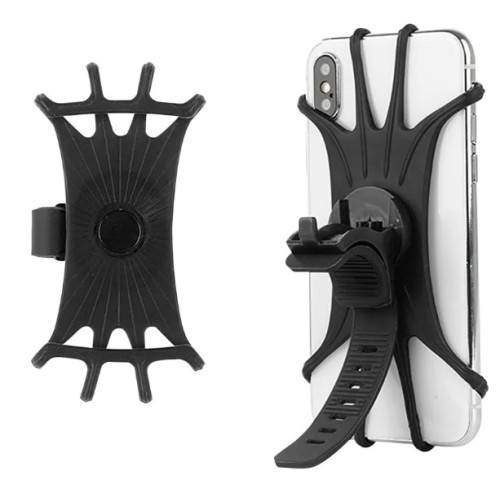 Woody Sofia Silikon Esnek Bisiklet Telefon Tutucu