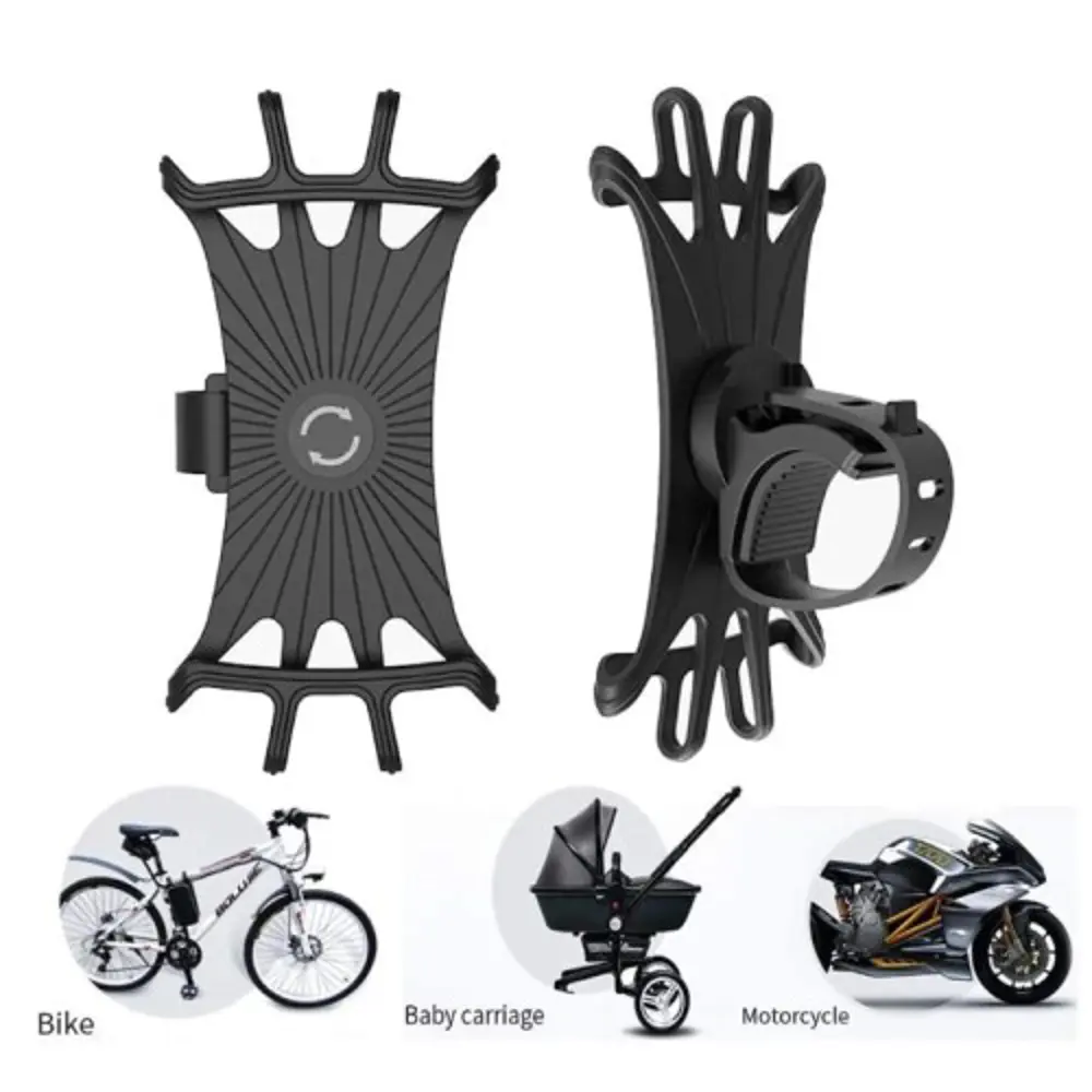 Silikon Esnek Bisiklet Telefon Tutucu 360 Derece Dönebilen, Motos Silikon Esnek Bisiklet Telefon Tutucu 360 Derece Dönebilen, Motos