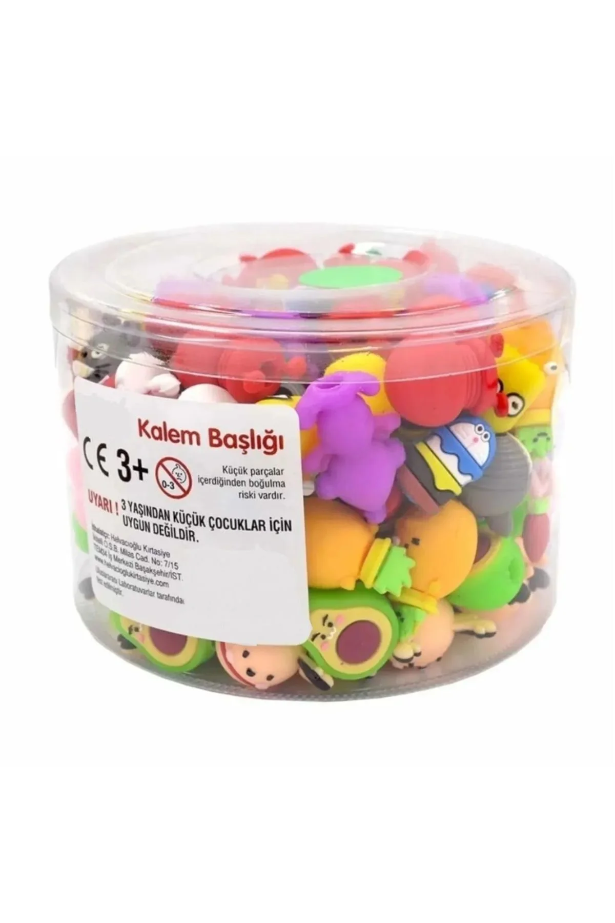 Silikon Kalem Başlığı Kalem Süsü 120 Adet