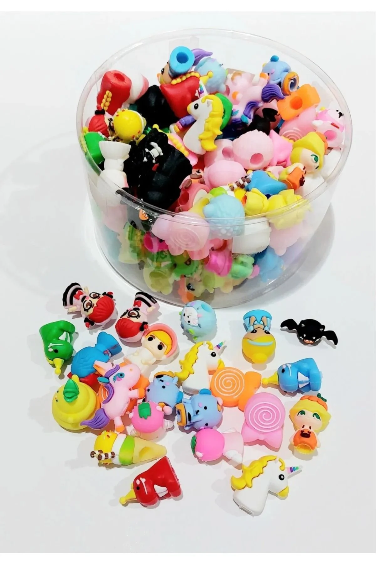 Silikon Kalem Başlığı Kalem Süsü 120 Adet