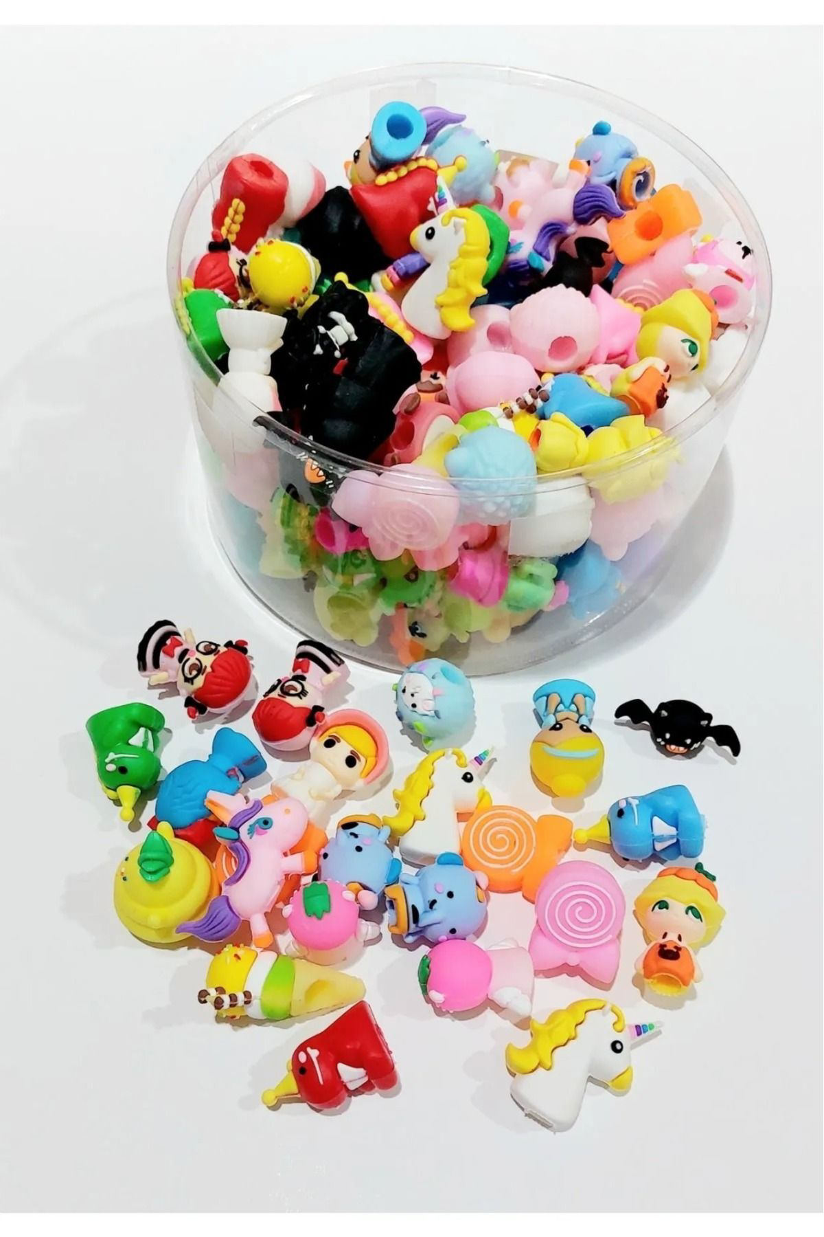 Misyon Silikon Kalem Başlığı Kalem Süsü 120 Adet