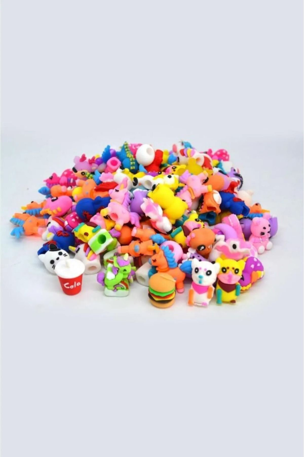 Misyon Silikon Kalem Başlığı Kalem Süsü 120 Adet