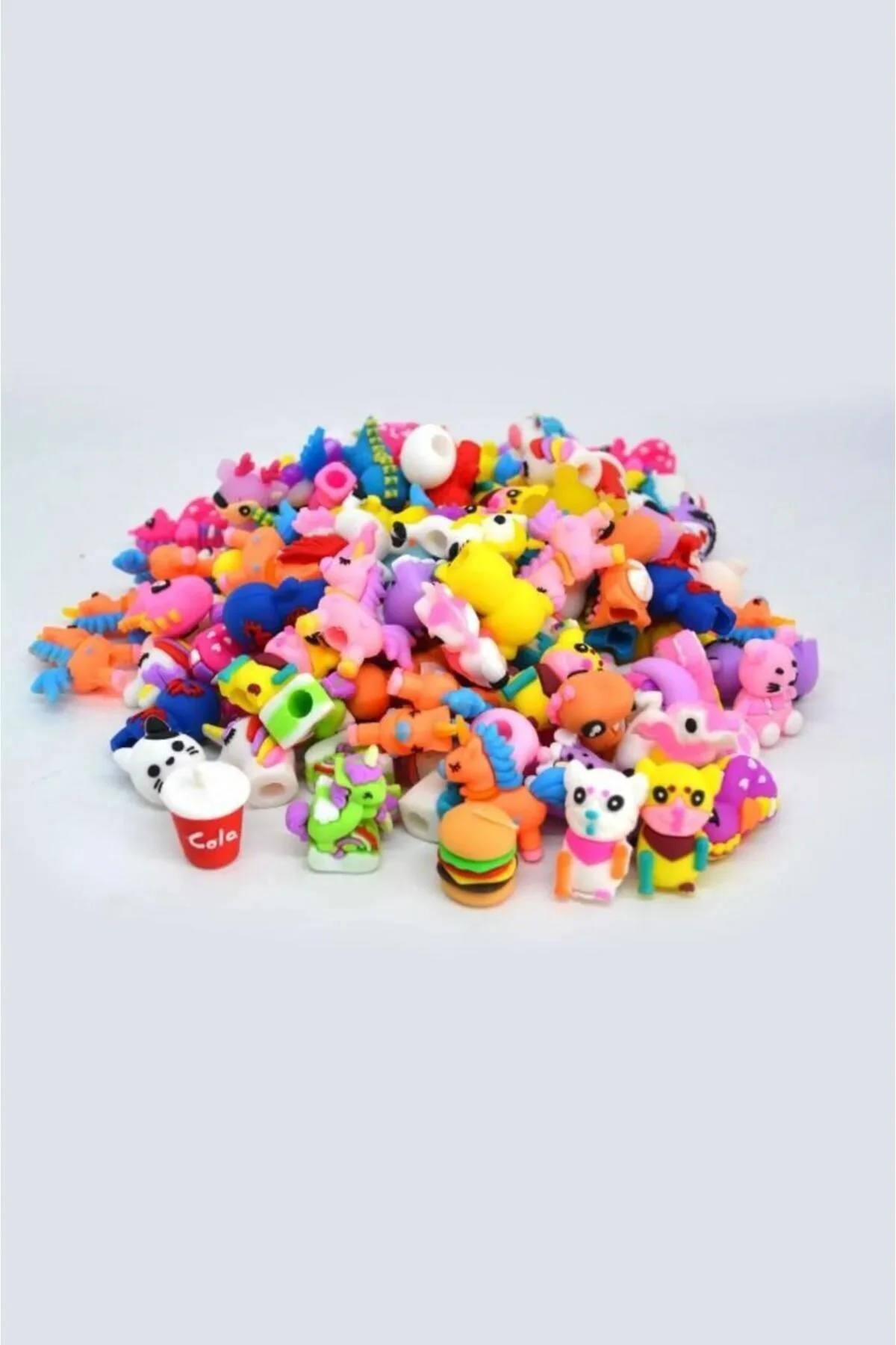 Silikon Kalem Başlığı Kalem Süsü 120 Adet