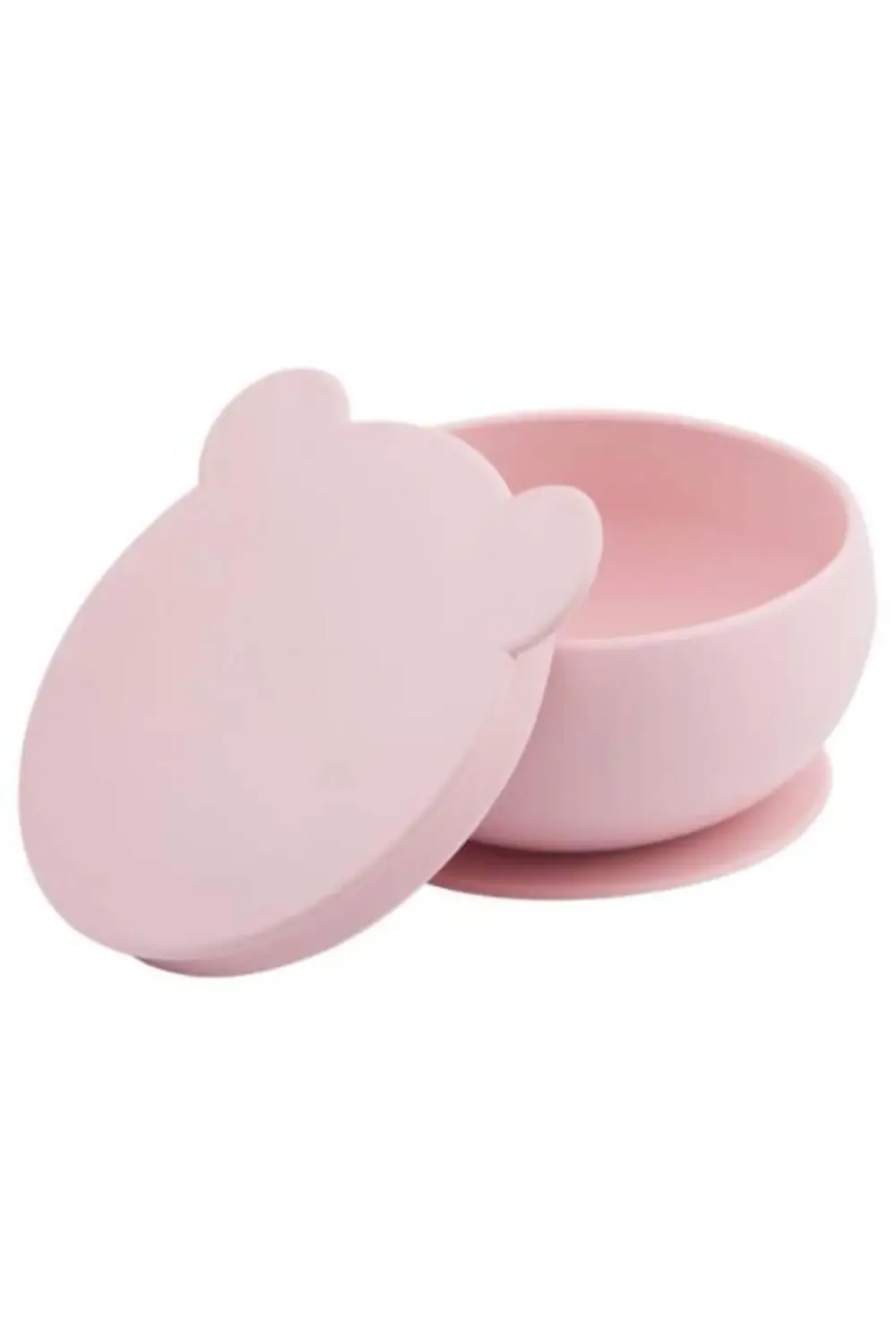 Silikon Kapaklı Kase Pinky Pink