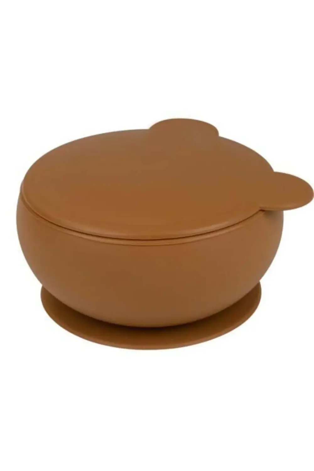 Silikon Kapaklı Kase Woody Brown