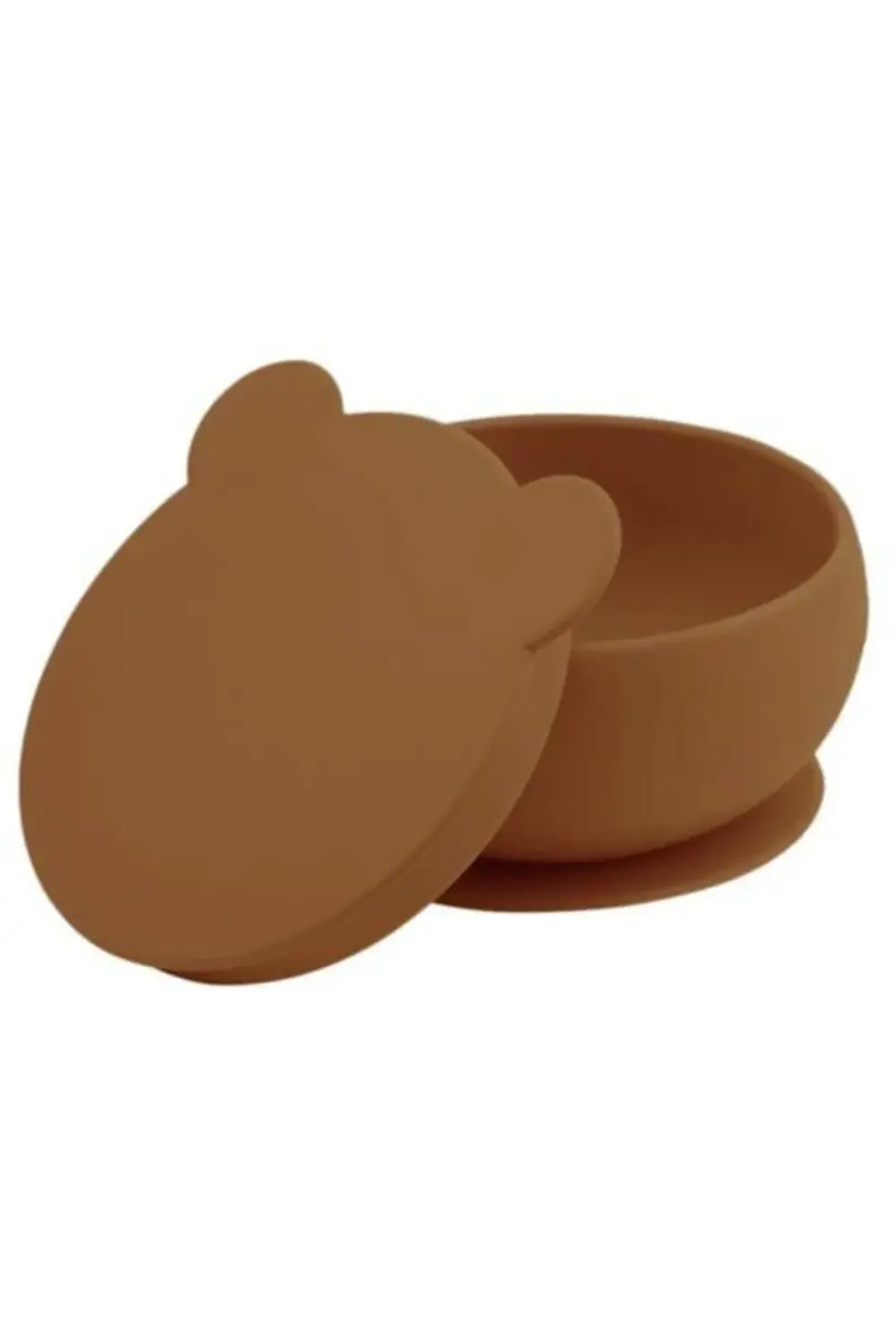 Silikon Kapaklı Kase Woody Brown