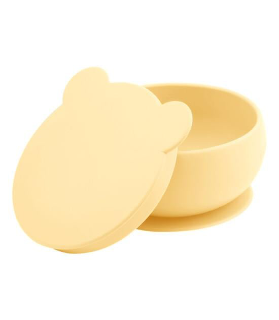 Silikon Kapaklı Kase Mellow Yellow Silikon Kapaklı Kase Mellow Yellow