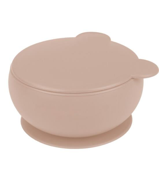 Silikon Kapaklı Kase Bubble Beige Silikon Kapaklı Kase Bubble Beige