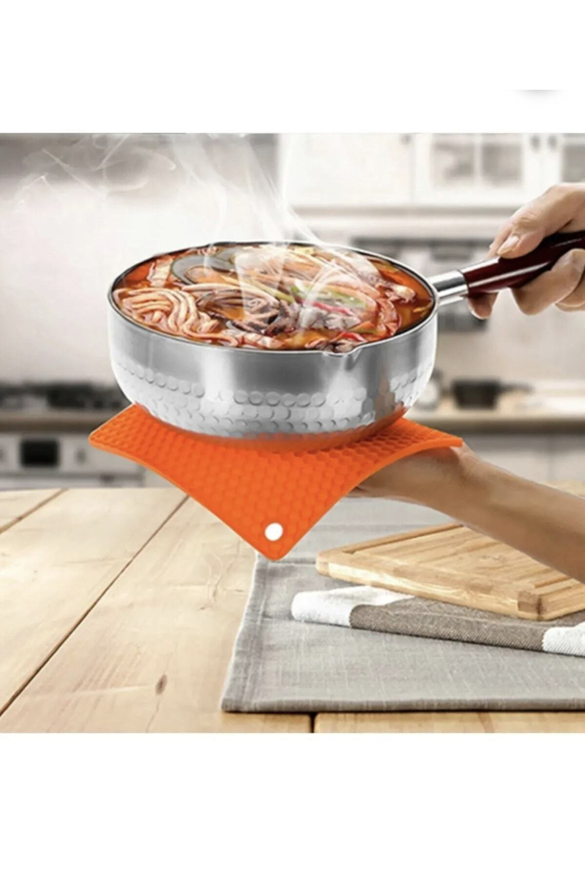 Silikon Kare Nihale Fırın Tutacağı Kalburabastı Kalıbı