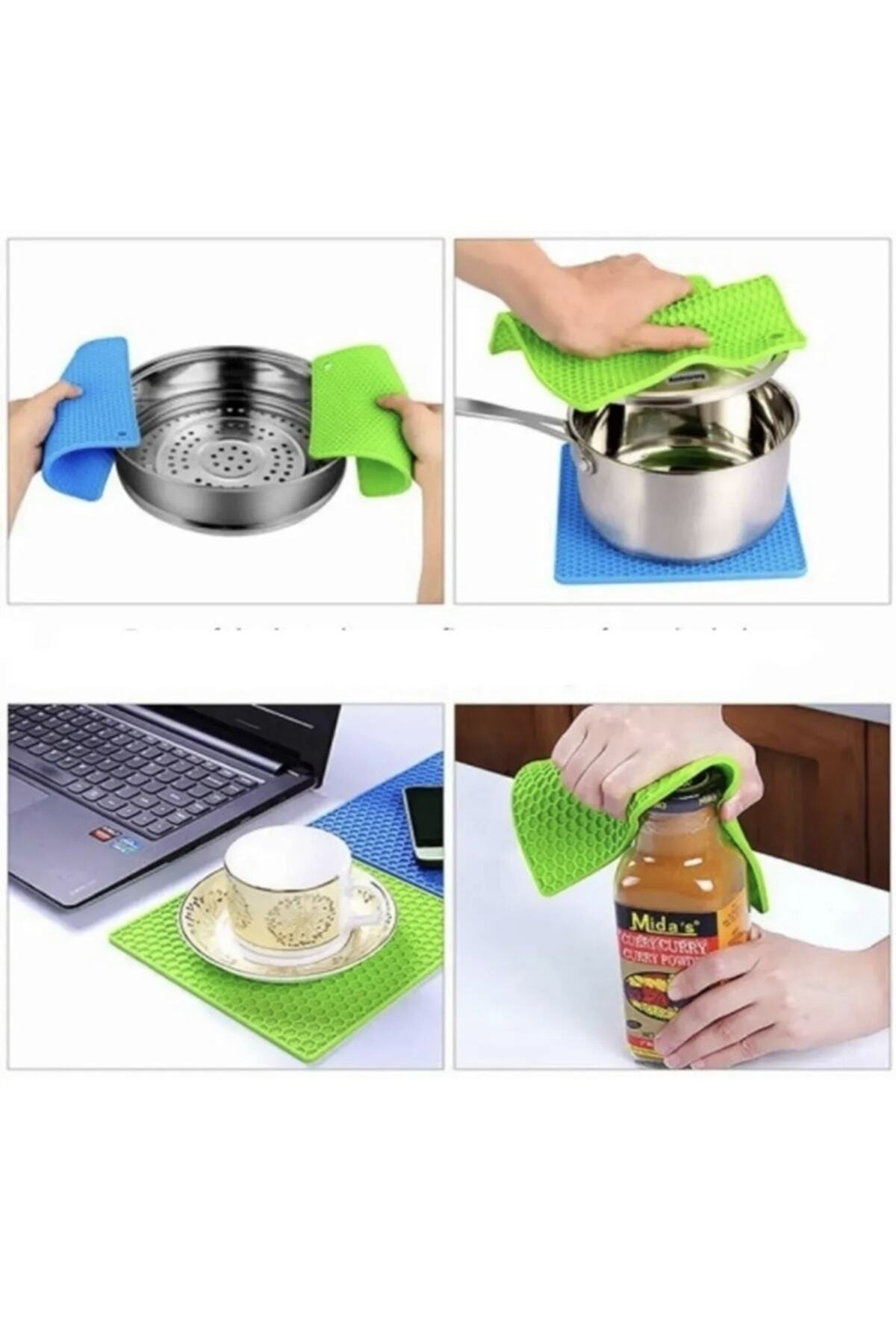 Silikon Kare Nihale Fırın Tutacağı Kalburabastı Kalıbı