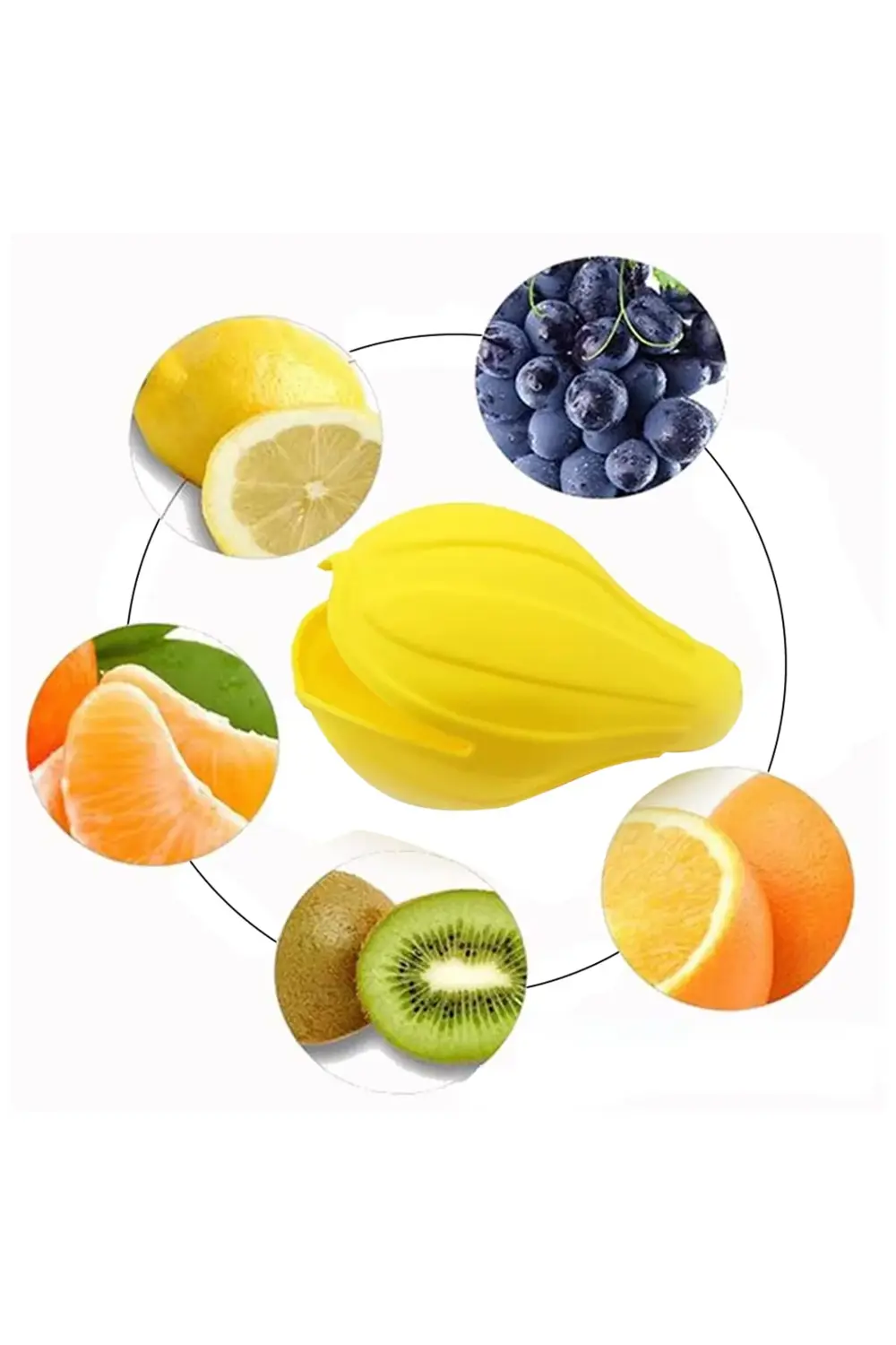 SİLİKON LİMON PORTAKAL ÜZÜM SIKACAĞI (4767) - ESL7185-8531