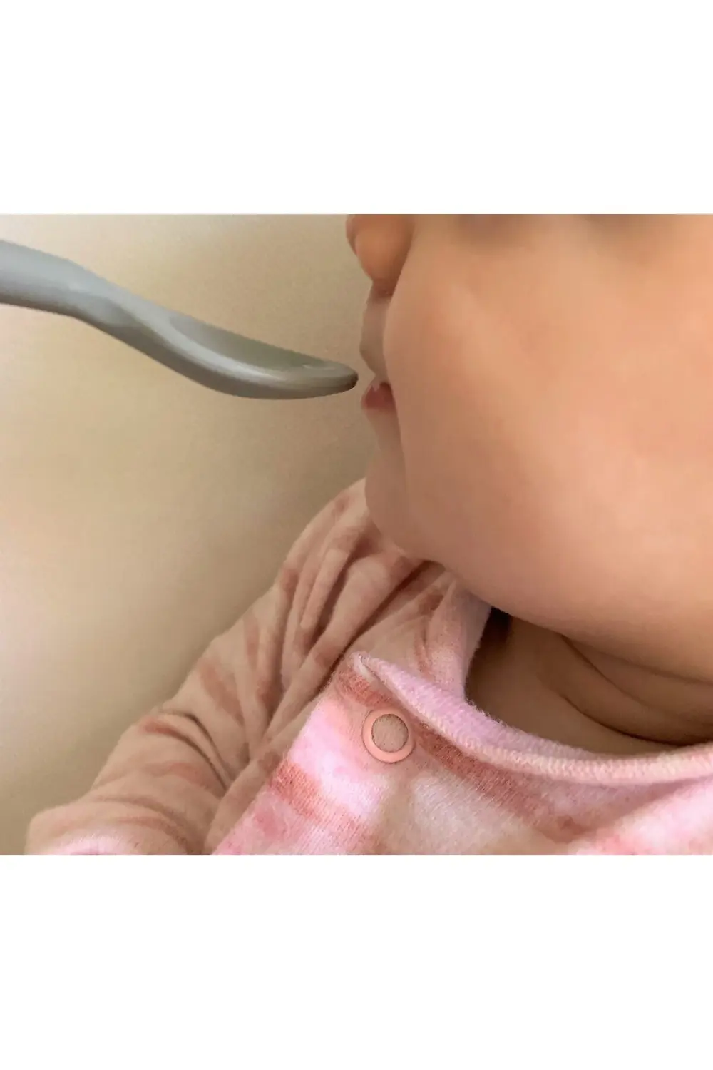 Silikon Mama Kaşığı Nam Nam - Powder Grey