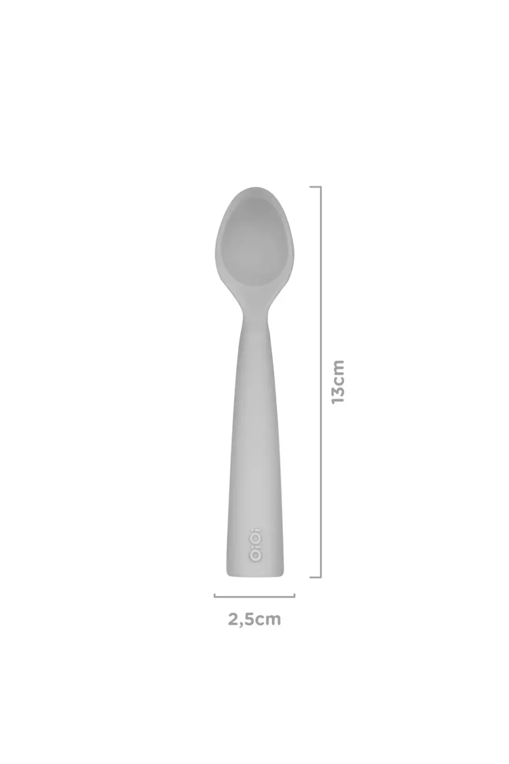 Silikon Mama Kaşığı Nam Nam - Powder Grey