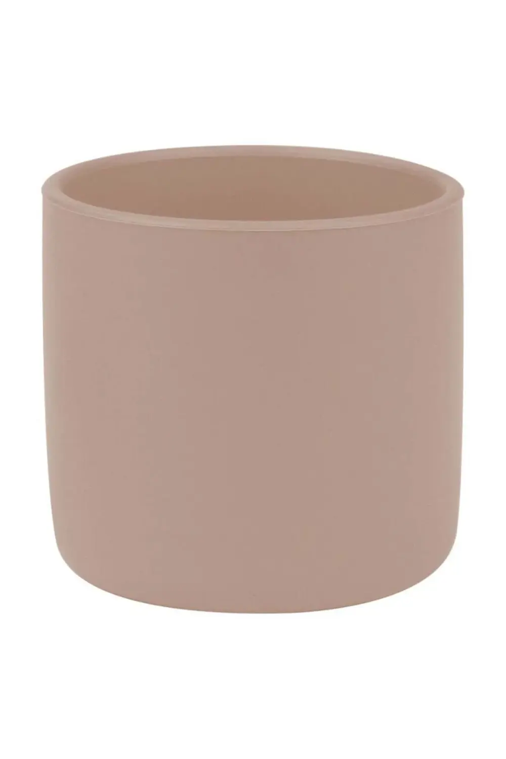 Silikon Mini Bardak Bubble Beige