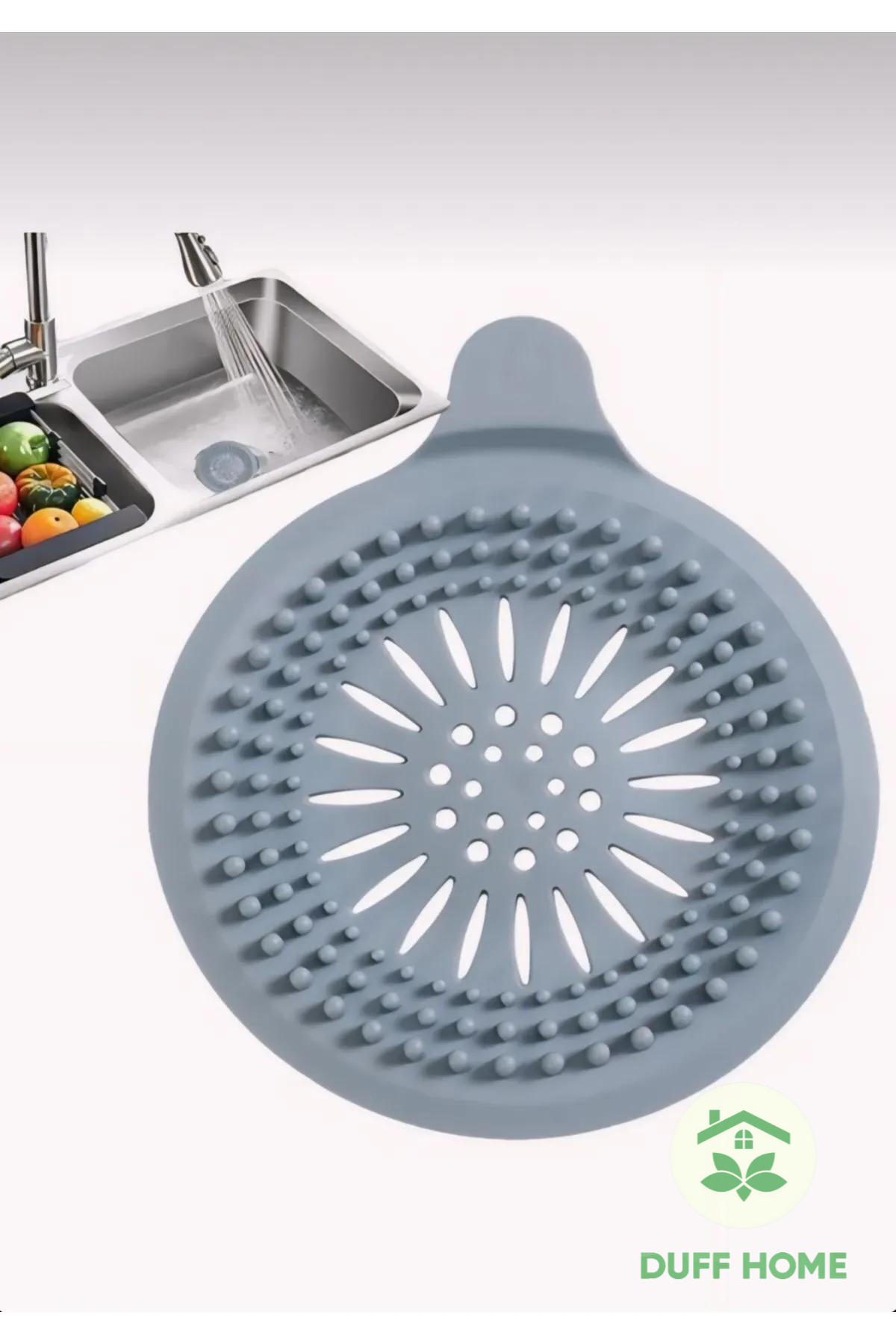 Silikon Mutfak Lavabo, Banyo , Küvet Drenaj Süzgeci /Saç Kıl Tutu