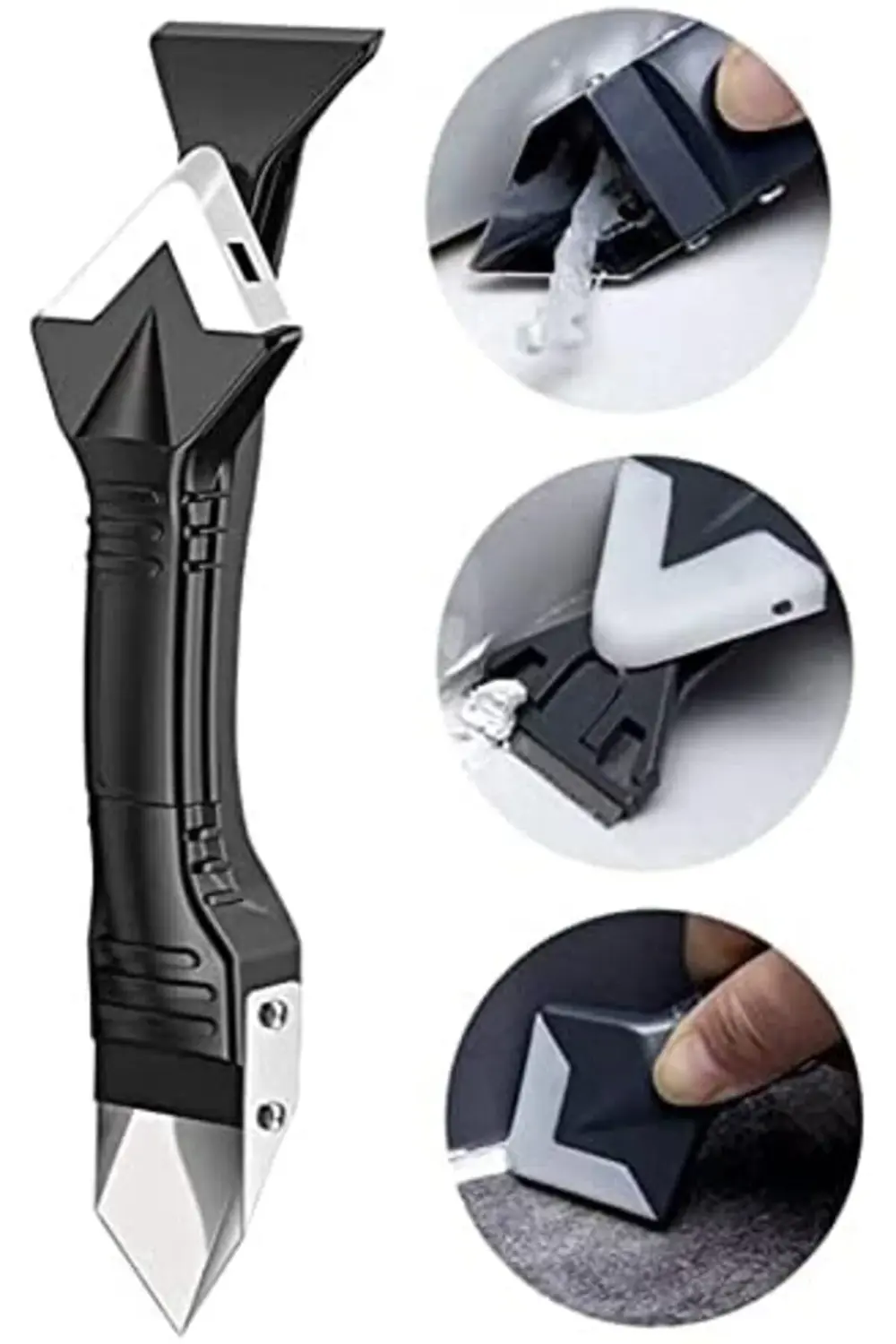 Silikon Sıyırıcı Derz Kazıyıcı ve Uygulayıcı Aparat 3ü1 Arada 119