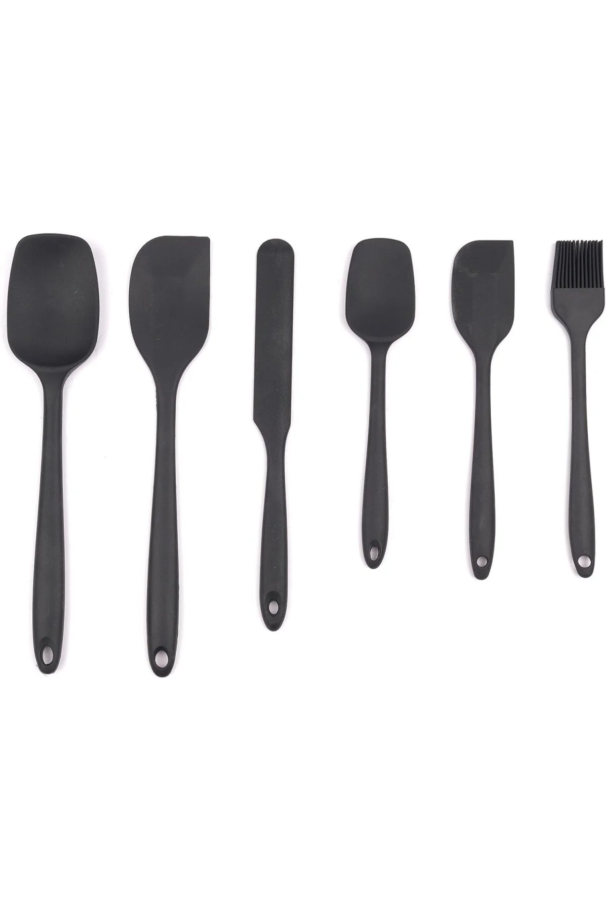 Silikon Spatula Seti 6’lı – Isıya Dayanıklı Yanmaz Yapışmaz Mutfa