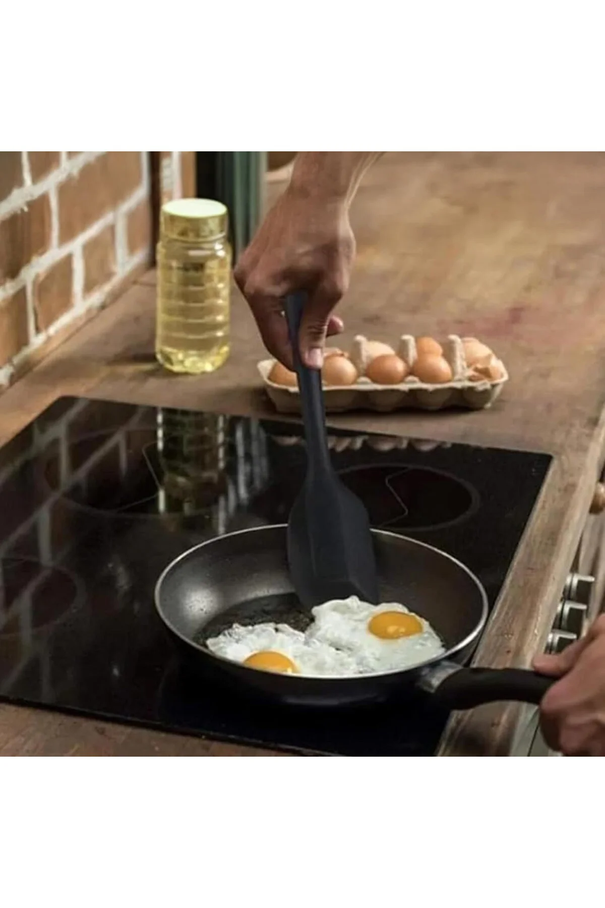 Silikon Spatula Seti 6’lı – Isıya Dayanıklı Yanmaz Yapışmaz Mutfa