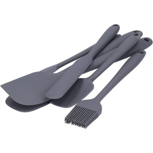 Just Cheap Store Silikon Spatula Ve Fırça Seti