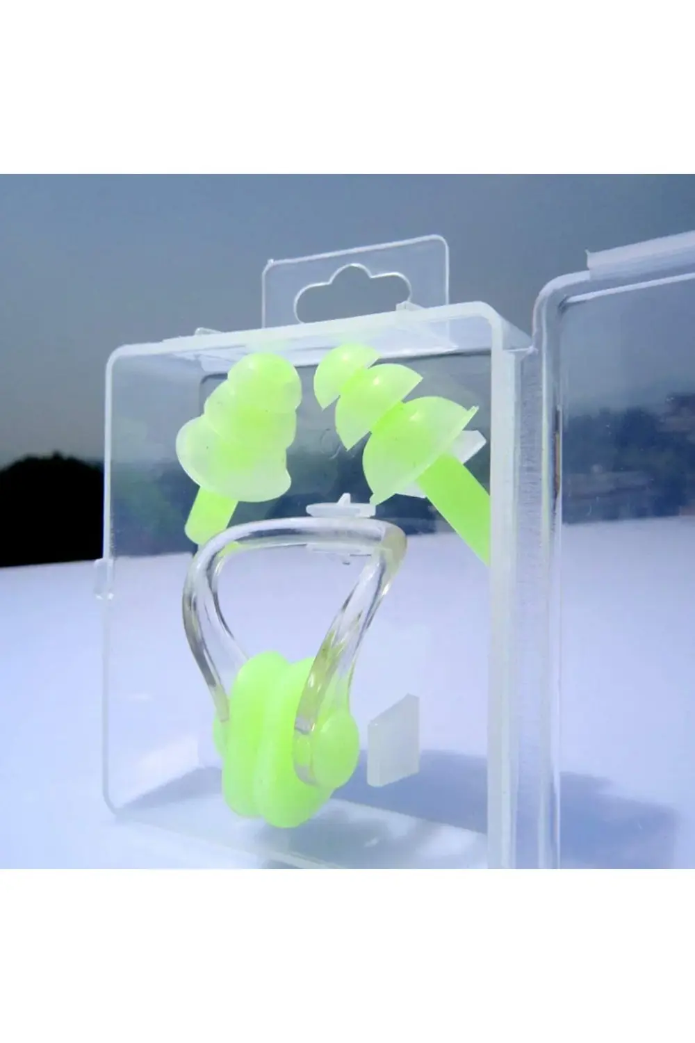 Silikon Su Geçirmez Kulak &amp; Burun Tıkacı