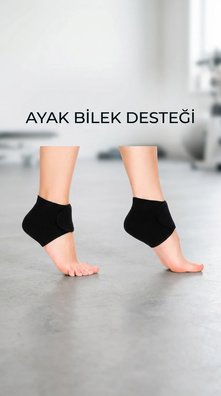 Silikon Taban Ortopedik 2'li Topuk Dikeni Destek Çorap Seti