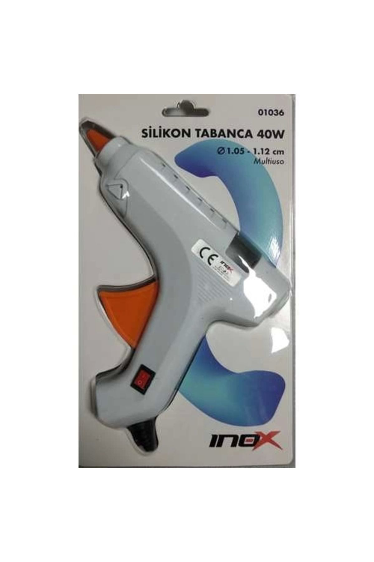 İnox Silikon Tabanca 40W