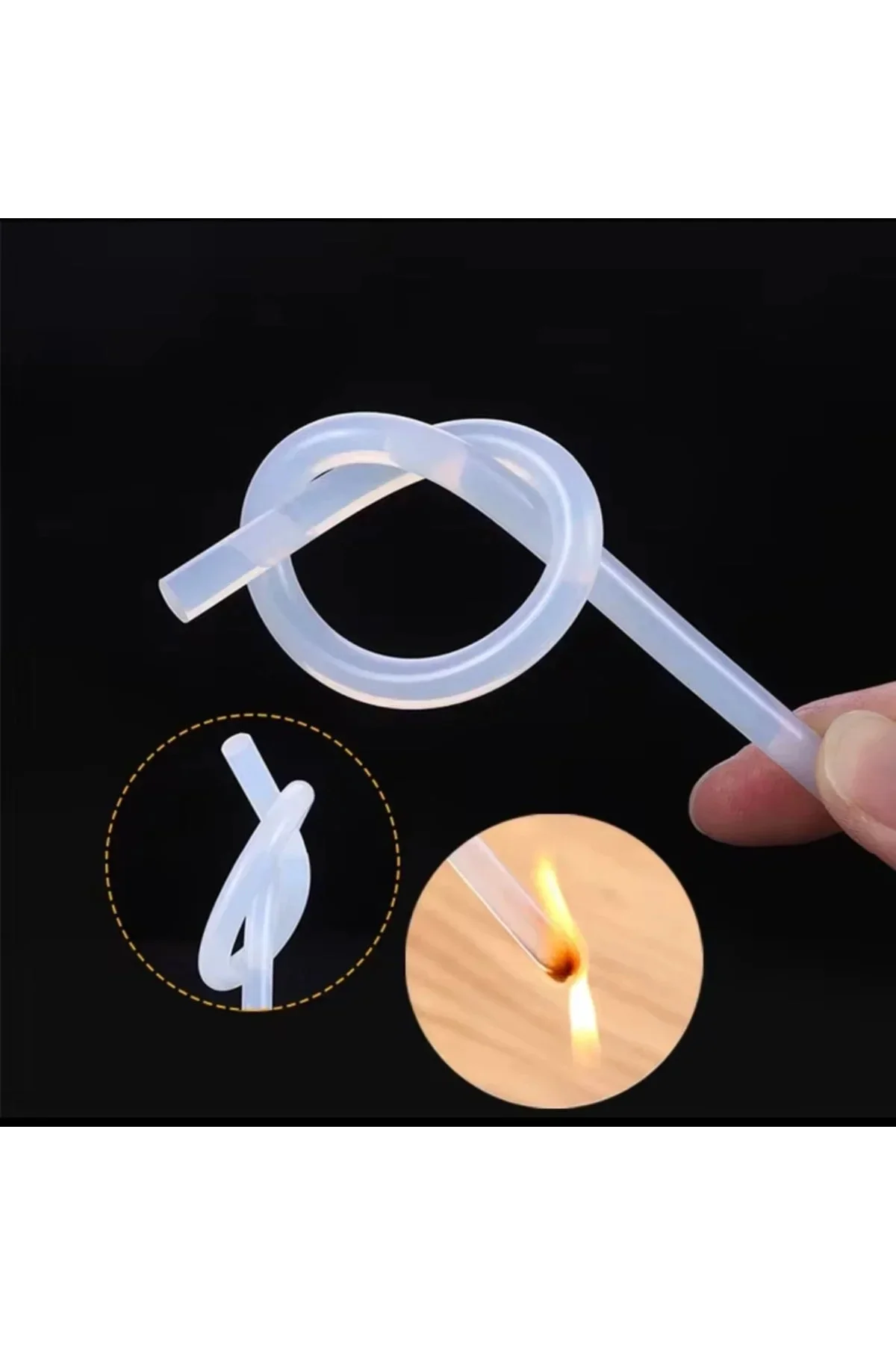 Silikon Tabancası İçin İNCE Silikon Çubuk 10’lu Paket – Şeffaf Silikon Tabancası İçin İNCE Silikon Çubuk 10’lu Paket – Şeffaf