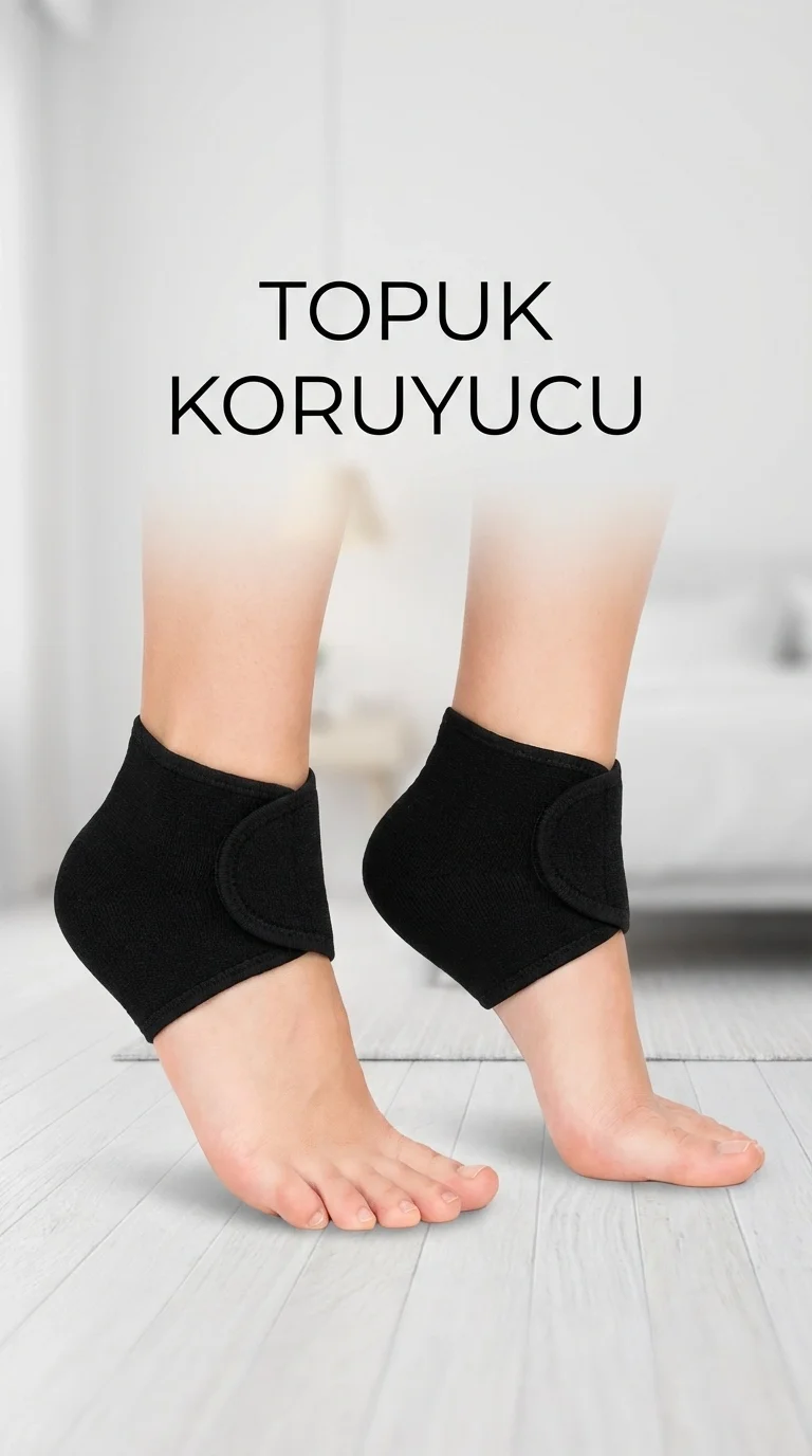Silikon Tabanlı Ortopedik Ayak Destek Çorapları 2'li Set