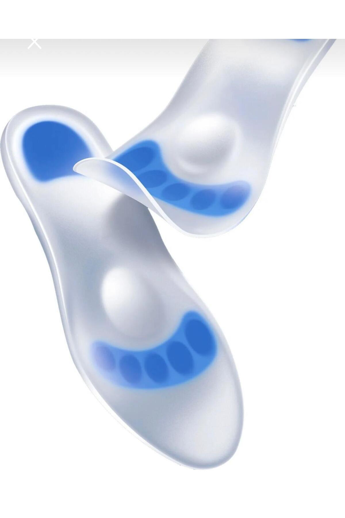 SİLİKON TABANLIK ORTOPEDİK-DÜZ TABAN-TOPUK DİKENİ-AYAK AĞRISI S-M